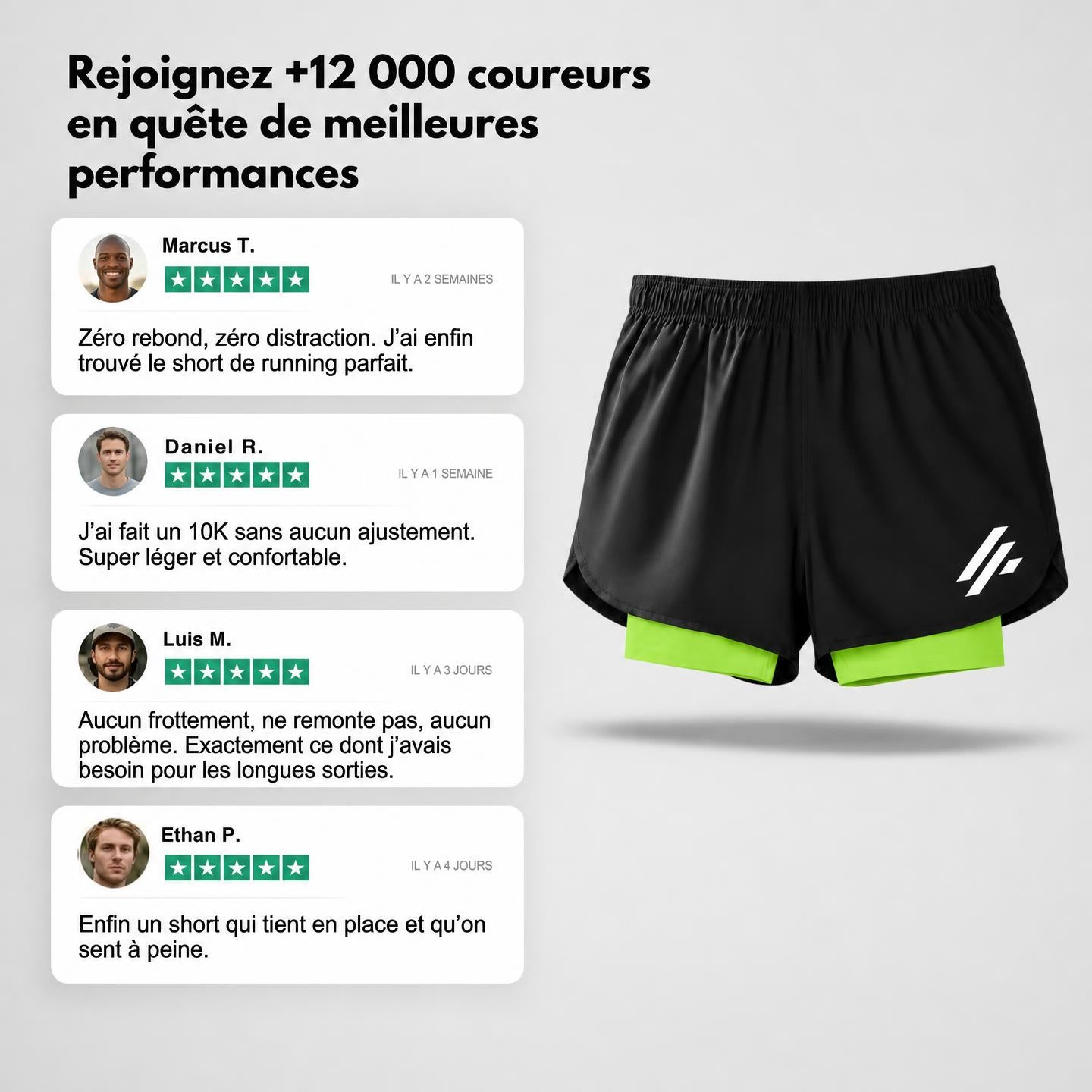 Short running 2-en-1