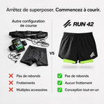 Short running 2-en-1